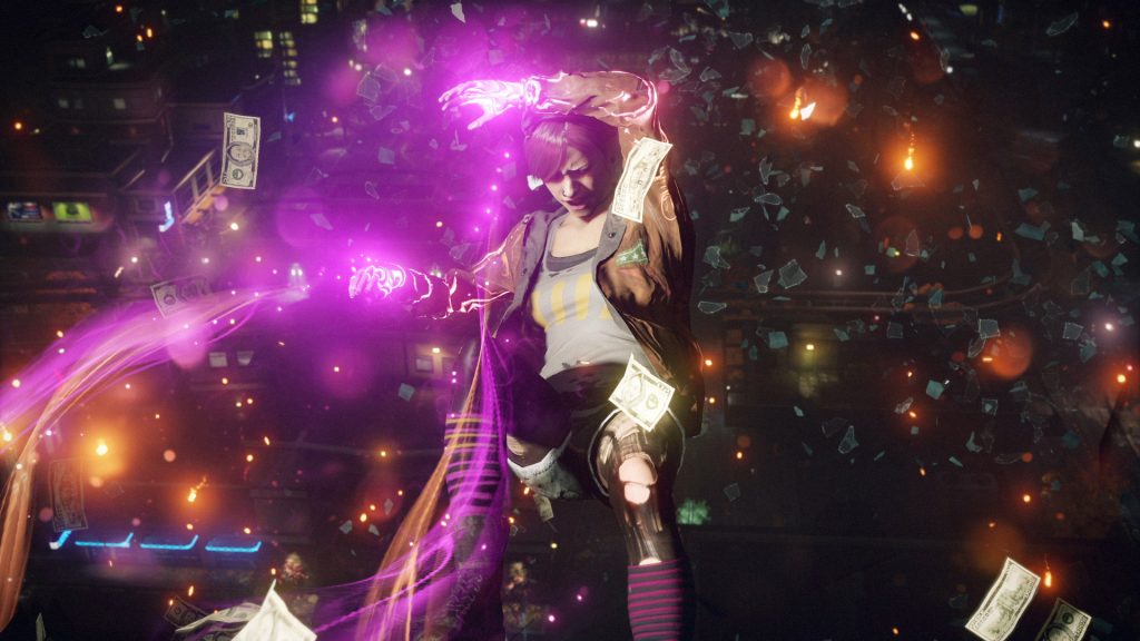 Infamous First Light Fille Geek