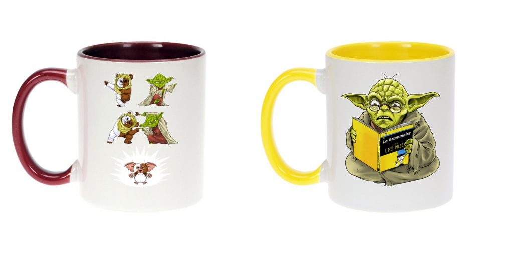 Mugs yoda Fille Geek