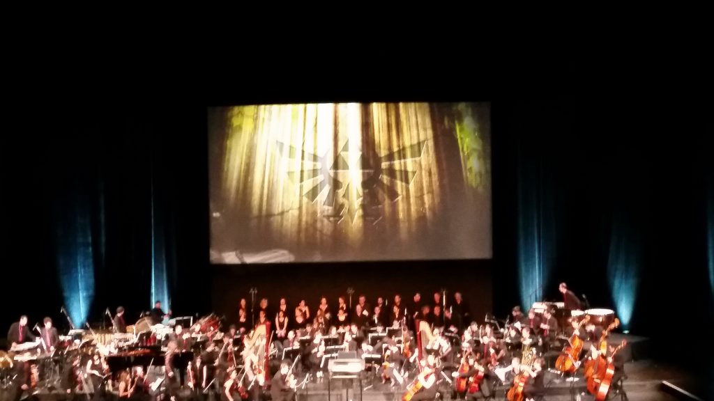 Concert de Zelda Symphony Fille Geek