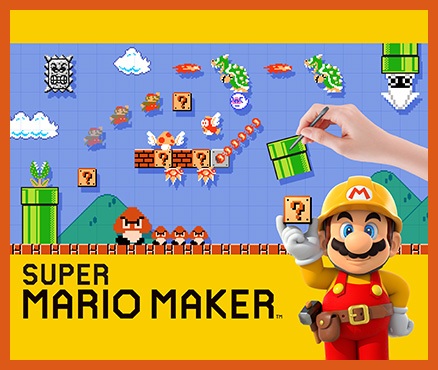 Super Mario Maker Fille Geek