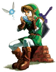 Link and Navi Fille Geek