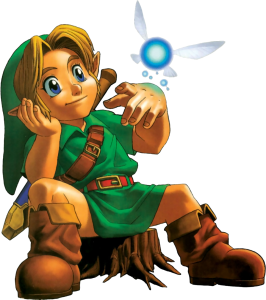 Navi et Link Fille Geek