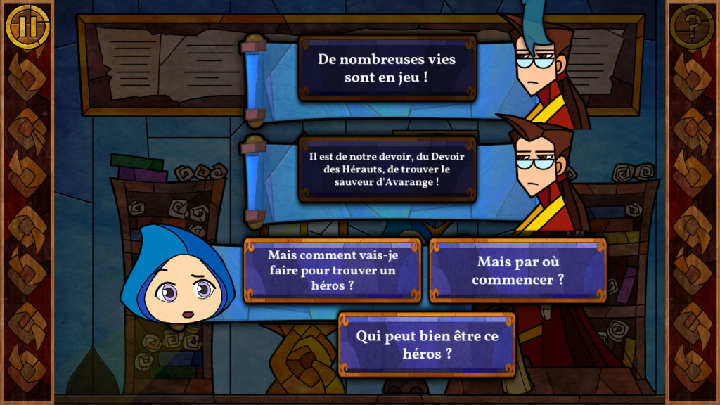 Message Quest Fille Geek