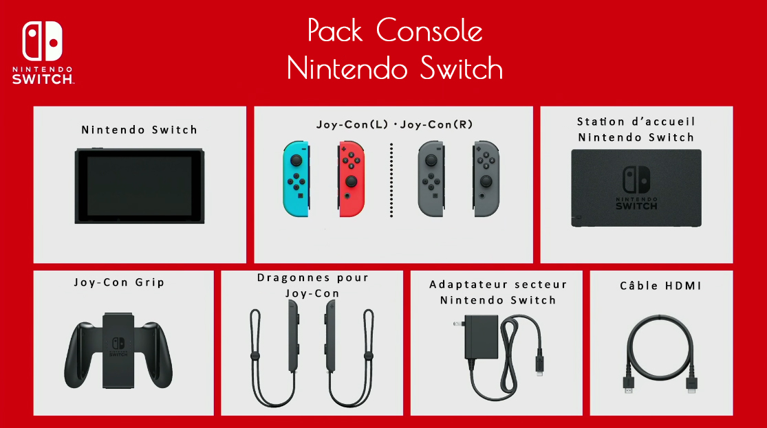 Pack console Nintendo Switch La Fille En Geek