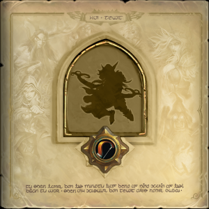 Hearthstone héros chasseur Fille Geek