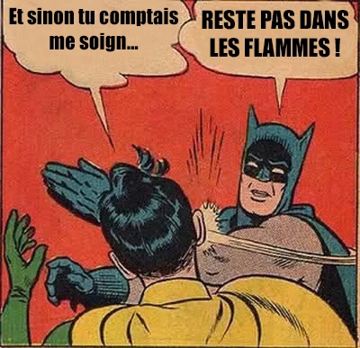 Batman WoW meme Fille Geek