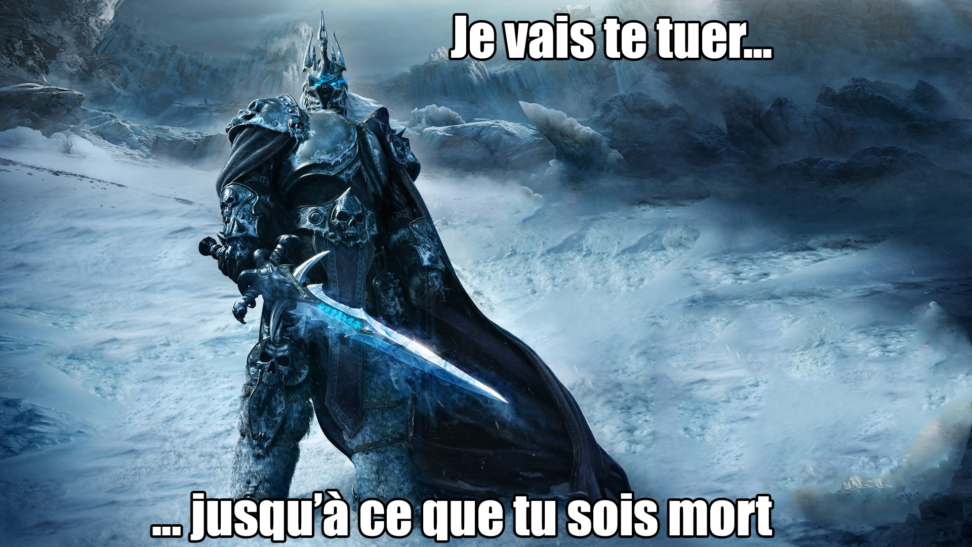 Lich King meme Fille Geek