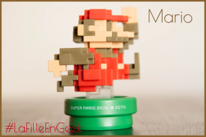 Amiibo Mario 30th anniversary Fille Geek