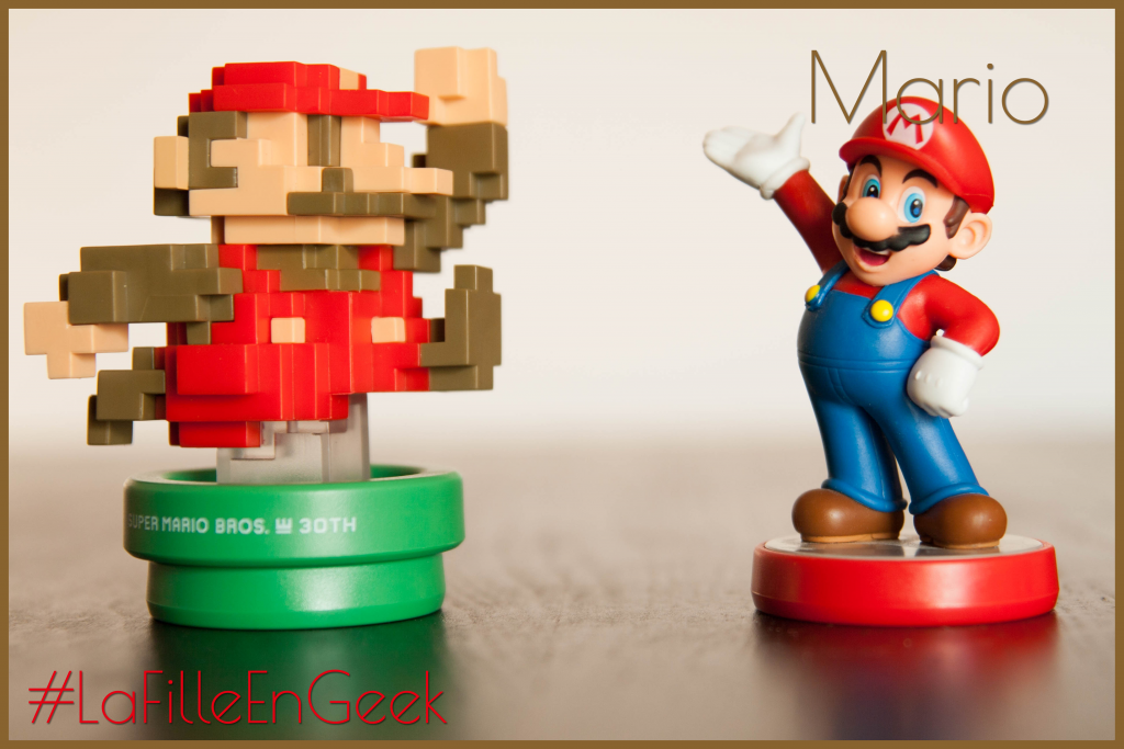 Amiibo Mario 30th anniversary Fille Geek