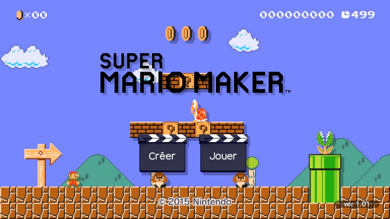 Super Mario Maker Fille Geek