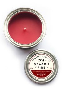 Bougie Gametee Dragon Fire Fille Geek