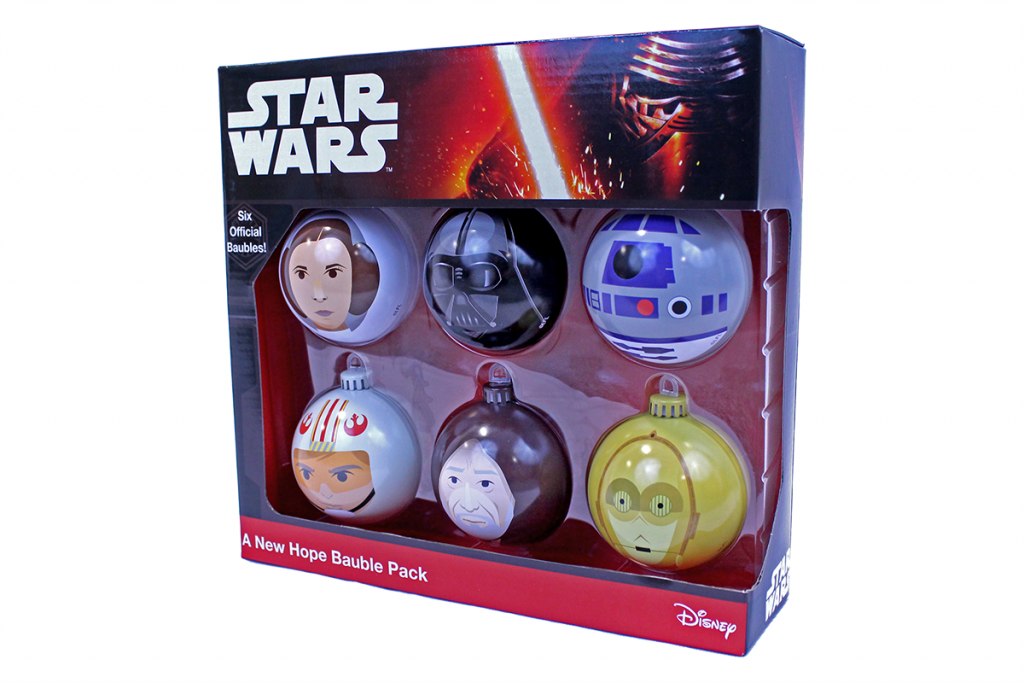 Boules de Noël Star Wars Fille Geek