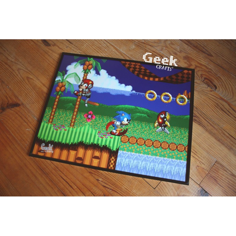 tableau-sonic-emerald-hill-Geek-crafts