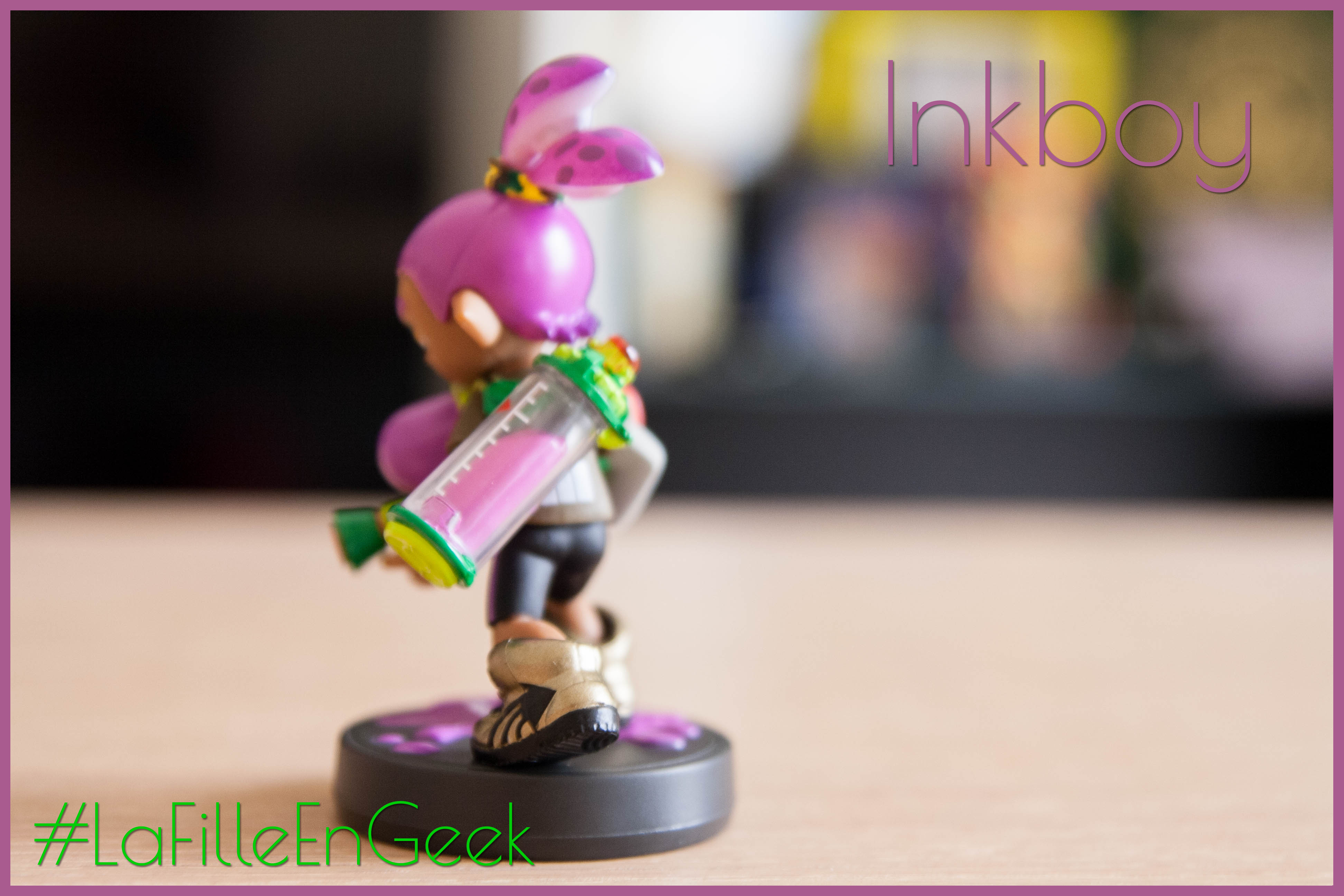 amiibo Inkboy violet Fille Geek