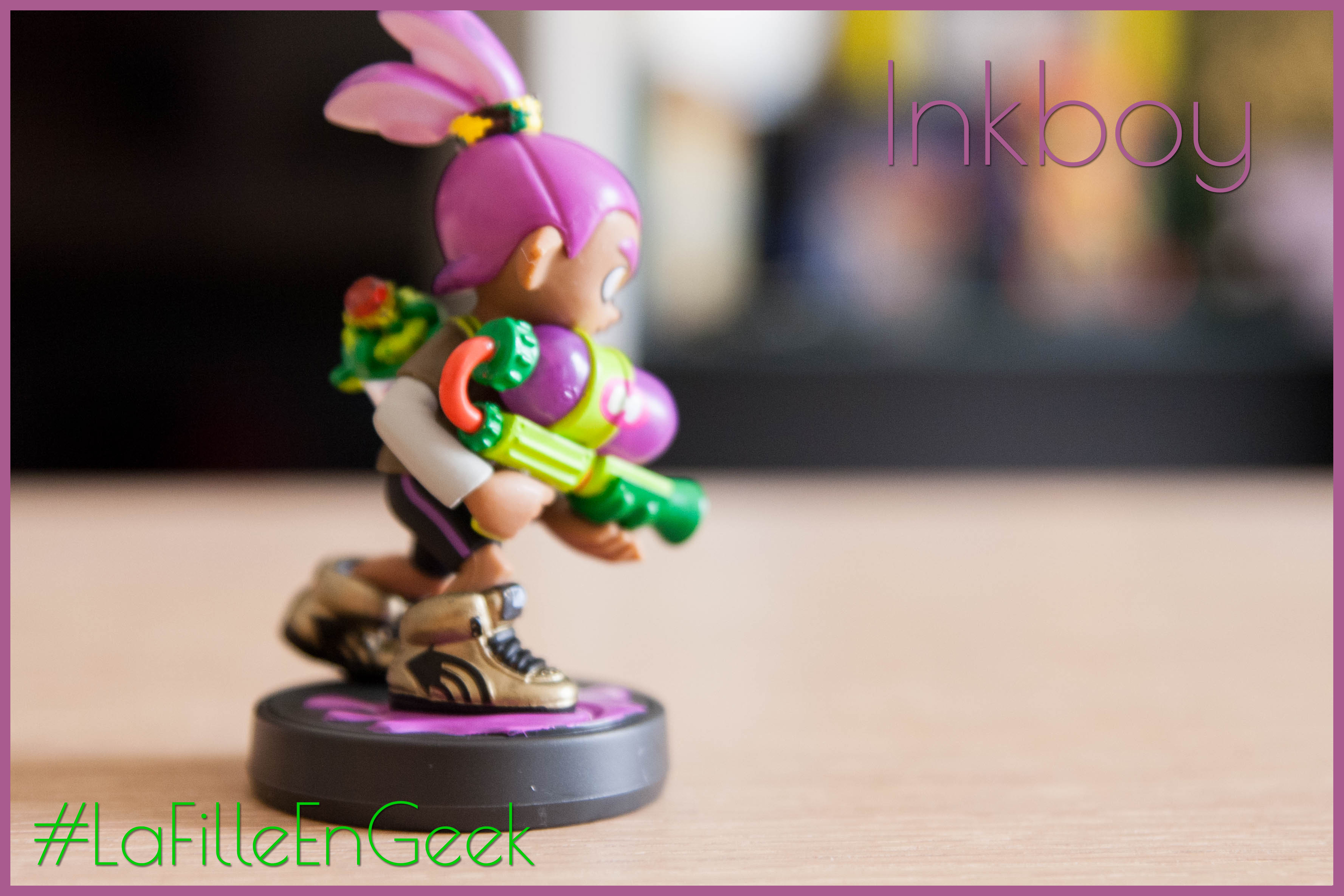 amiibo Inkboy violet Fille Geek