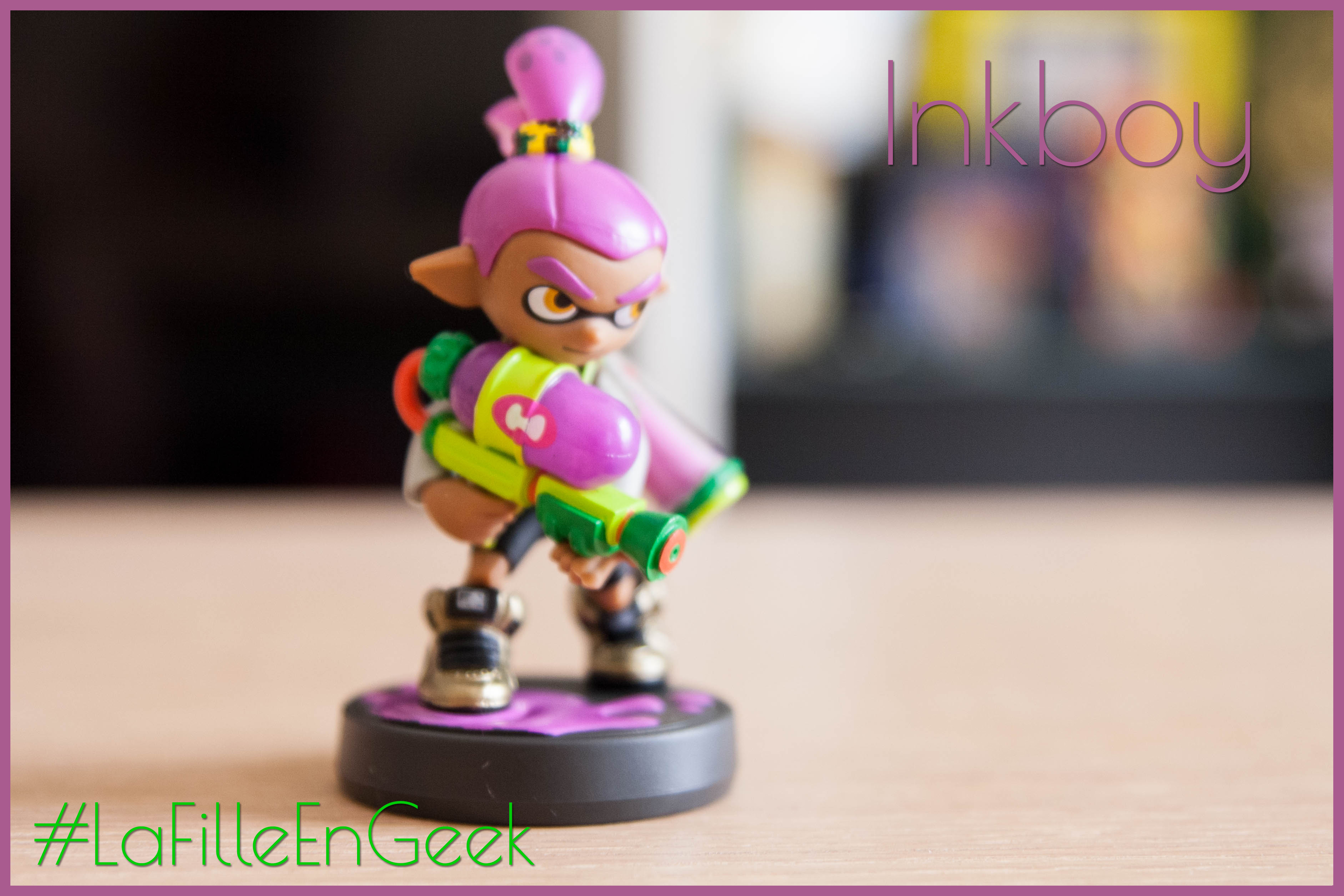 amiibo Inkboy violet Fille Geek