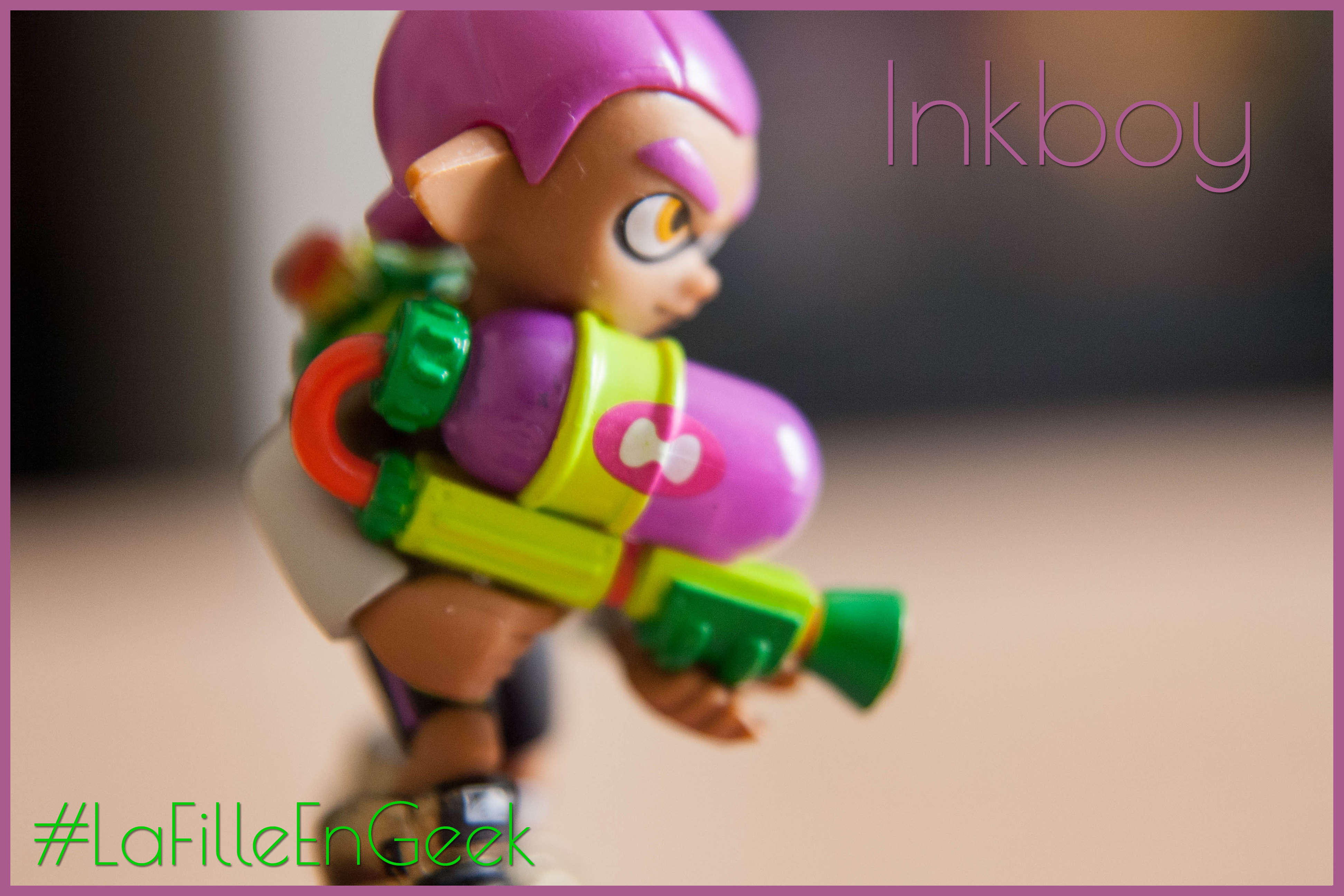 amiibo Inkboy violet Fille Geek