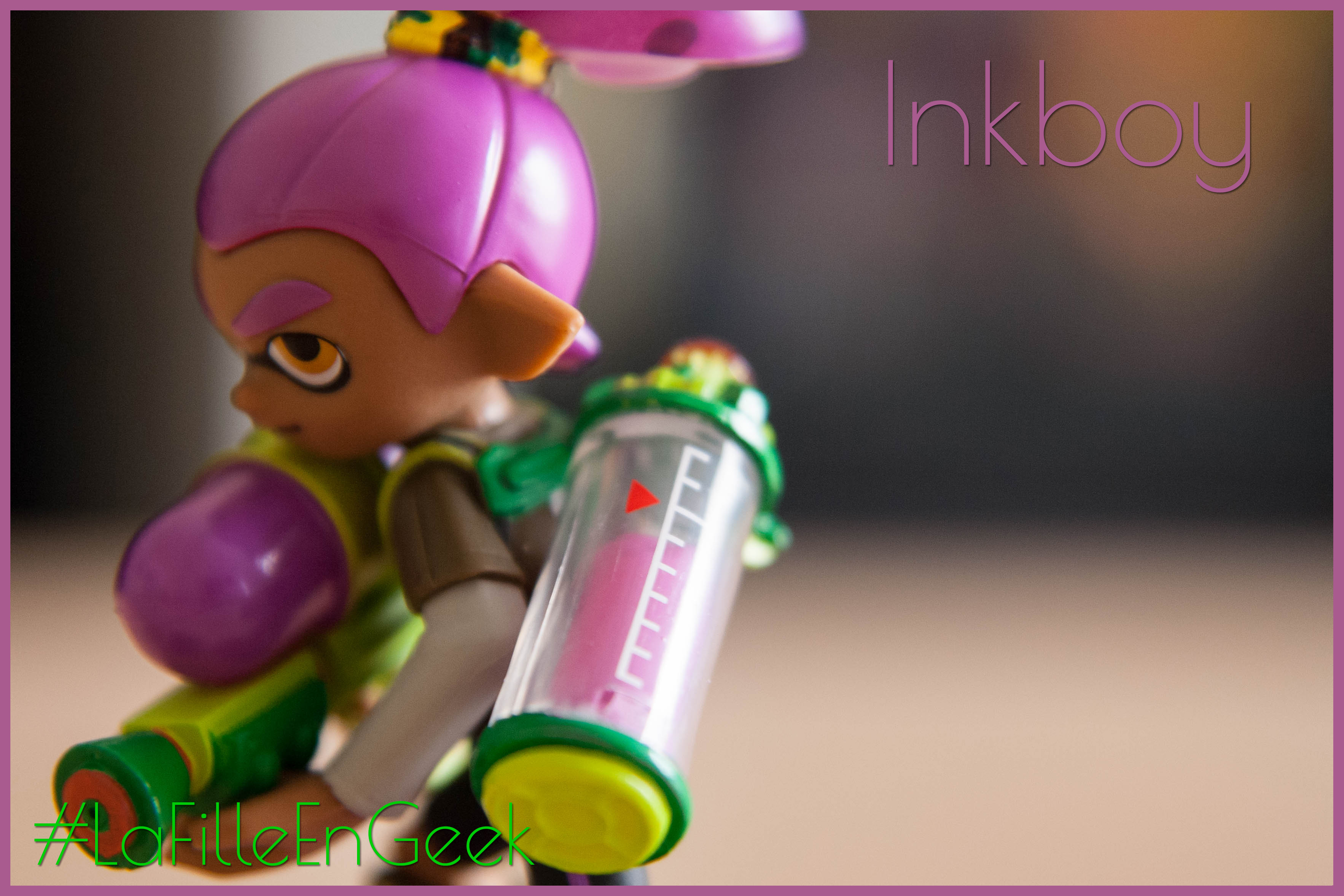 amiibo Inkboy violet Fille Geek