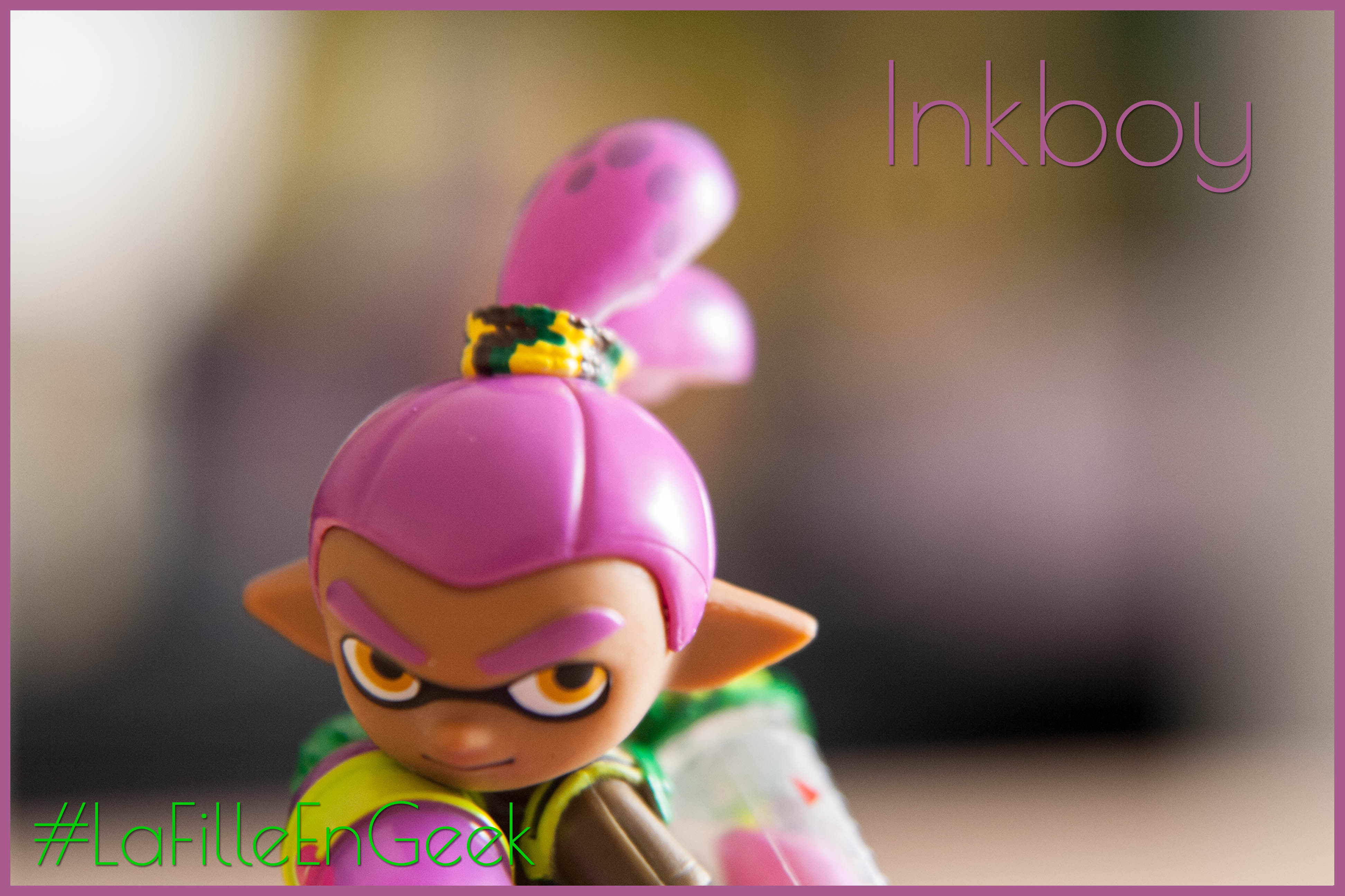 amiibo Inkboy violet Fille Geek