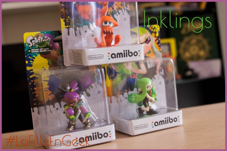 Amiibo Squid, Inkboy et Inkgirl nouvelles couleurs