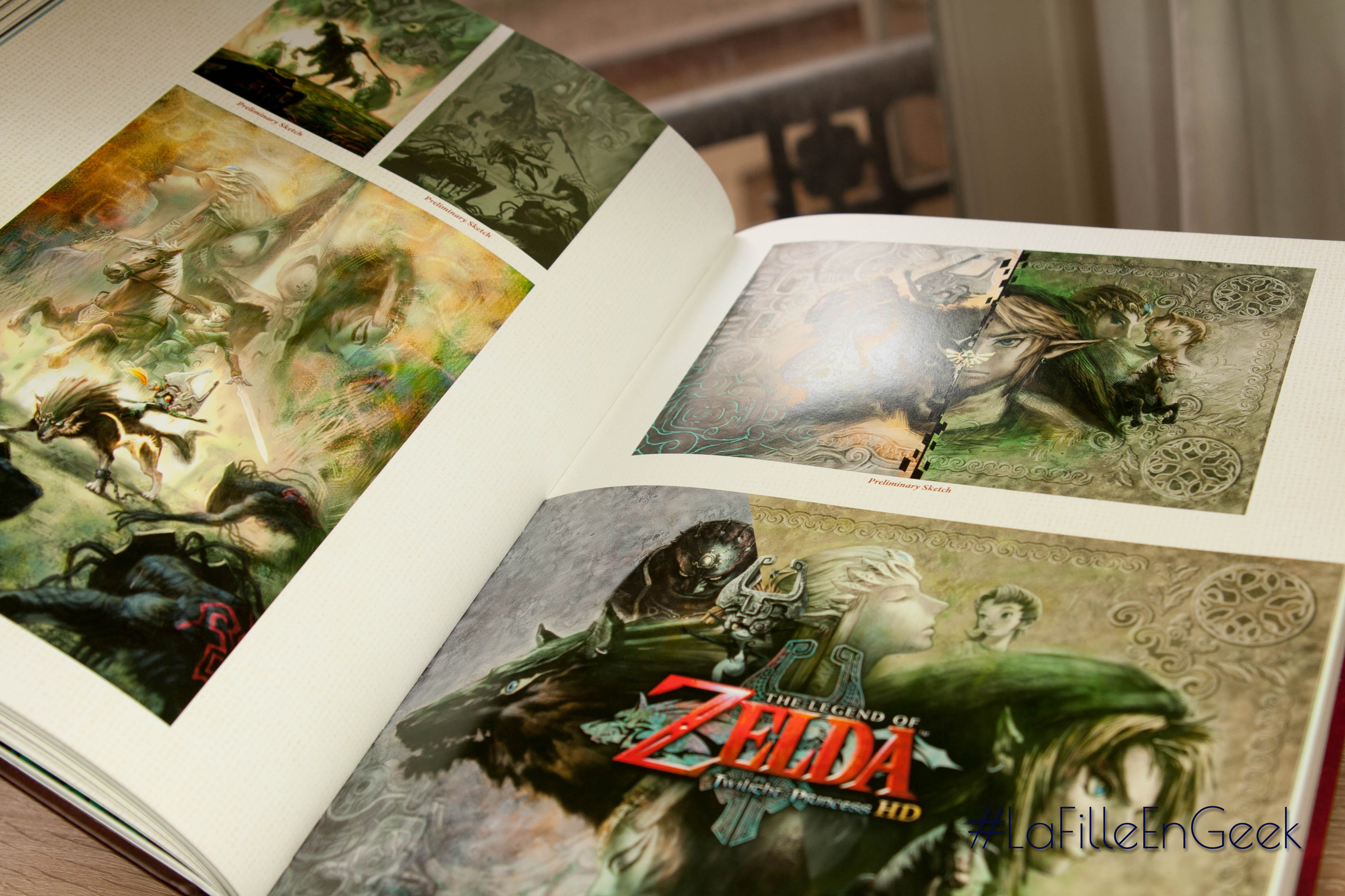 Livre Zelda Arts & Artifacts Fille Geek