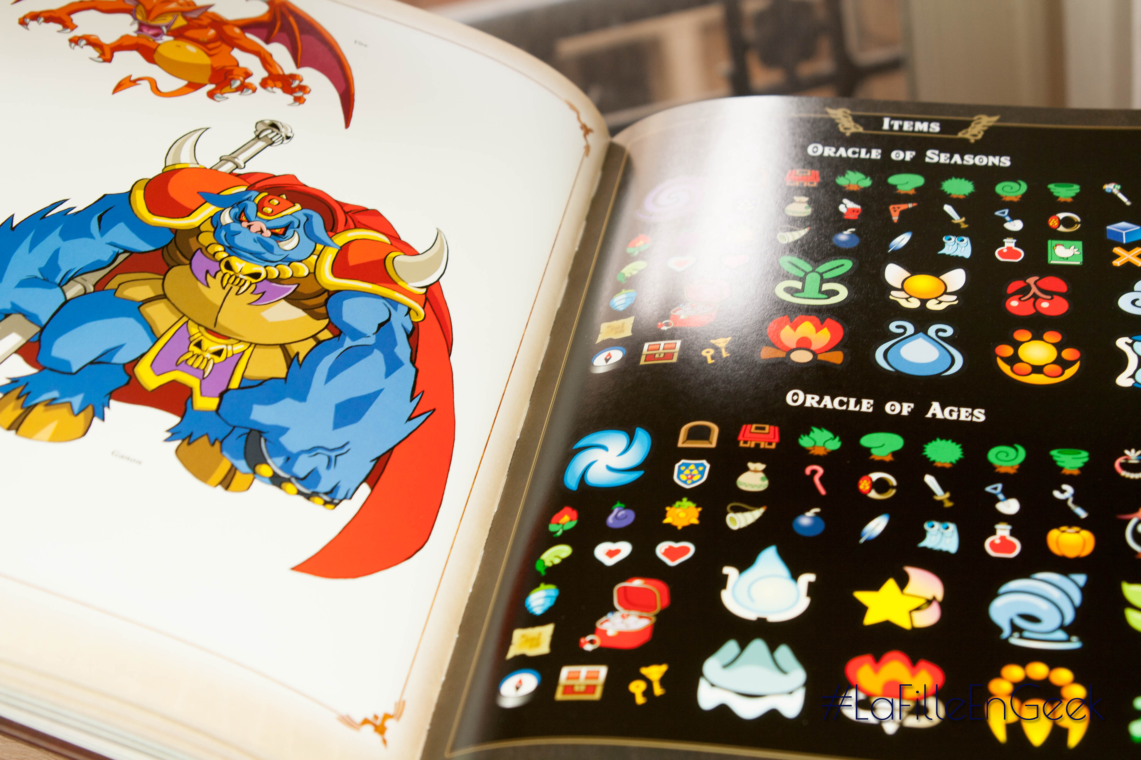 Livre Zelda Arts & Artifacts Fille Geek