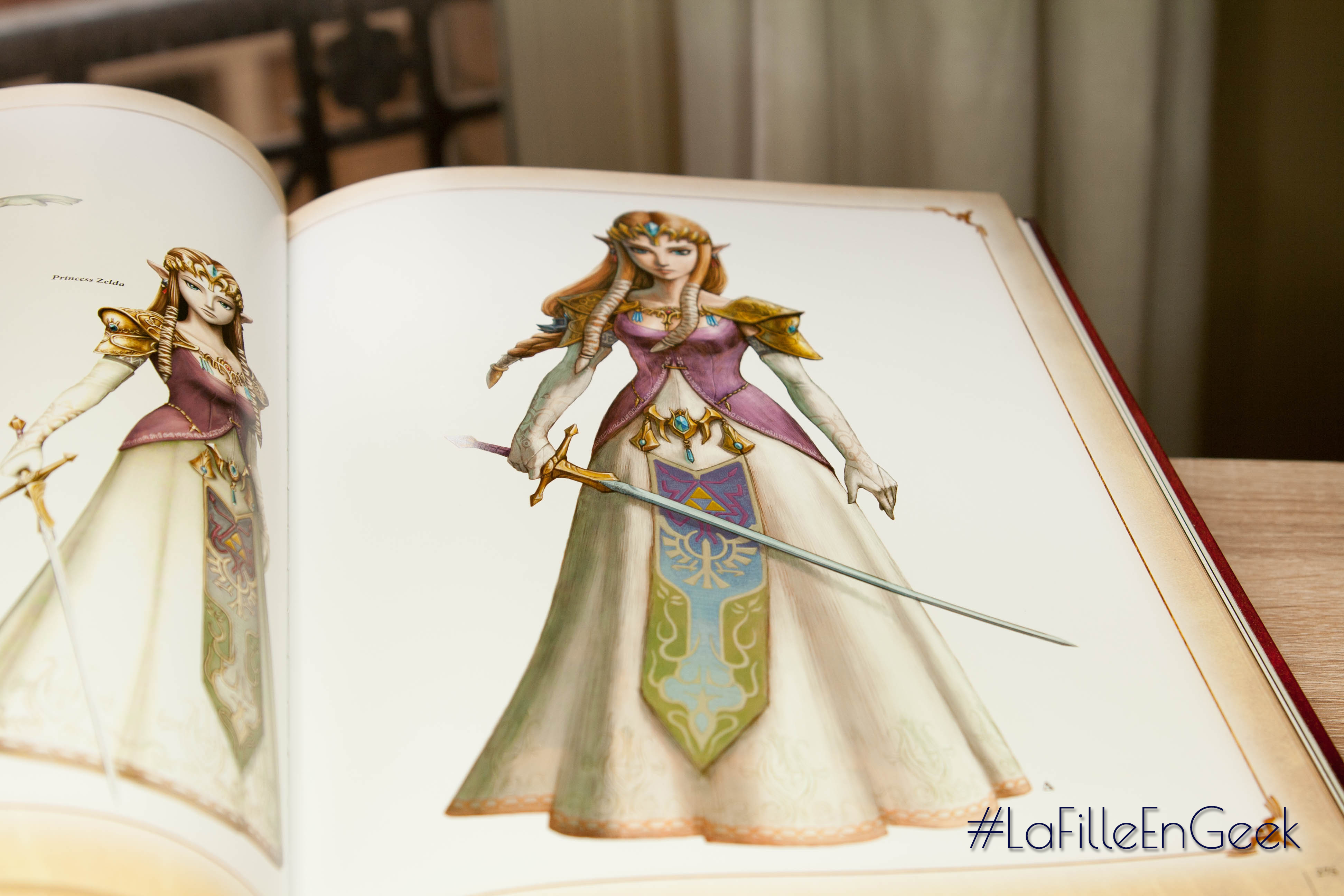 Livre Zelda Arts & Artifacts Fille Geek