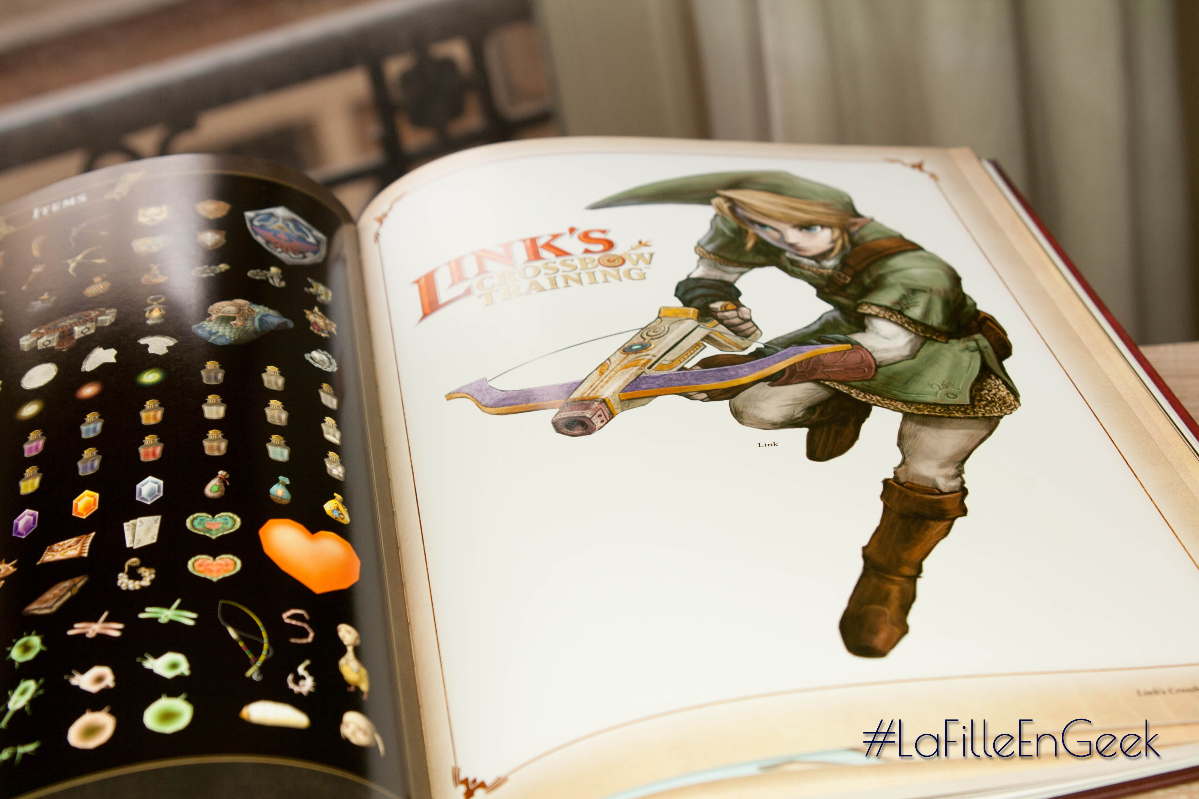 Livre Zelda Arts & Artifacts Fille Geek