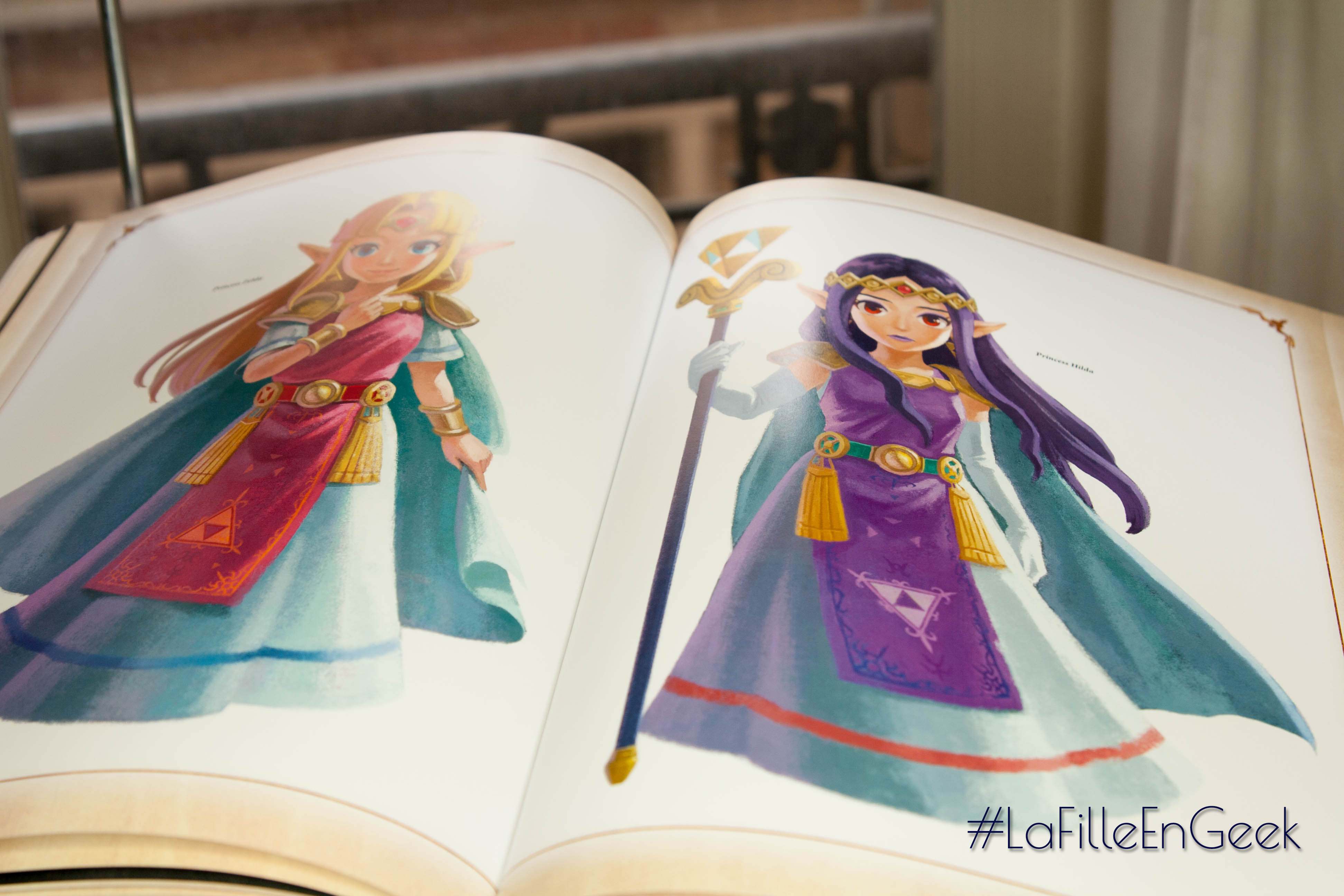 Livre Zelda Arts & Artifacts Fille Geek