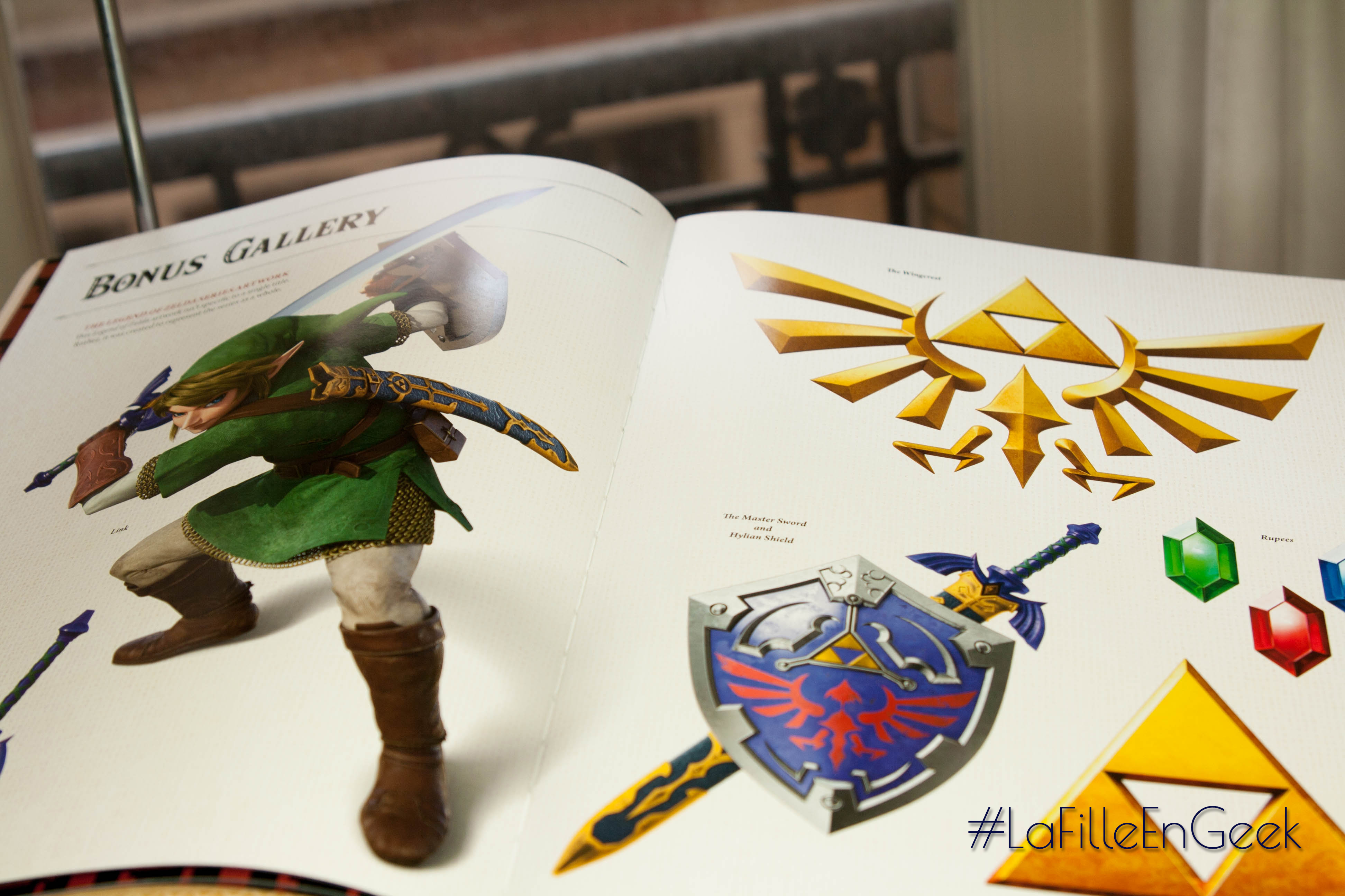 Livre Zelda Arts & Artifacts Fille Geek