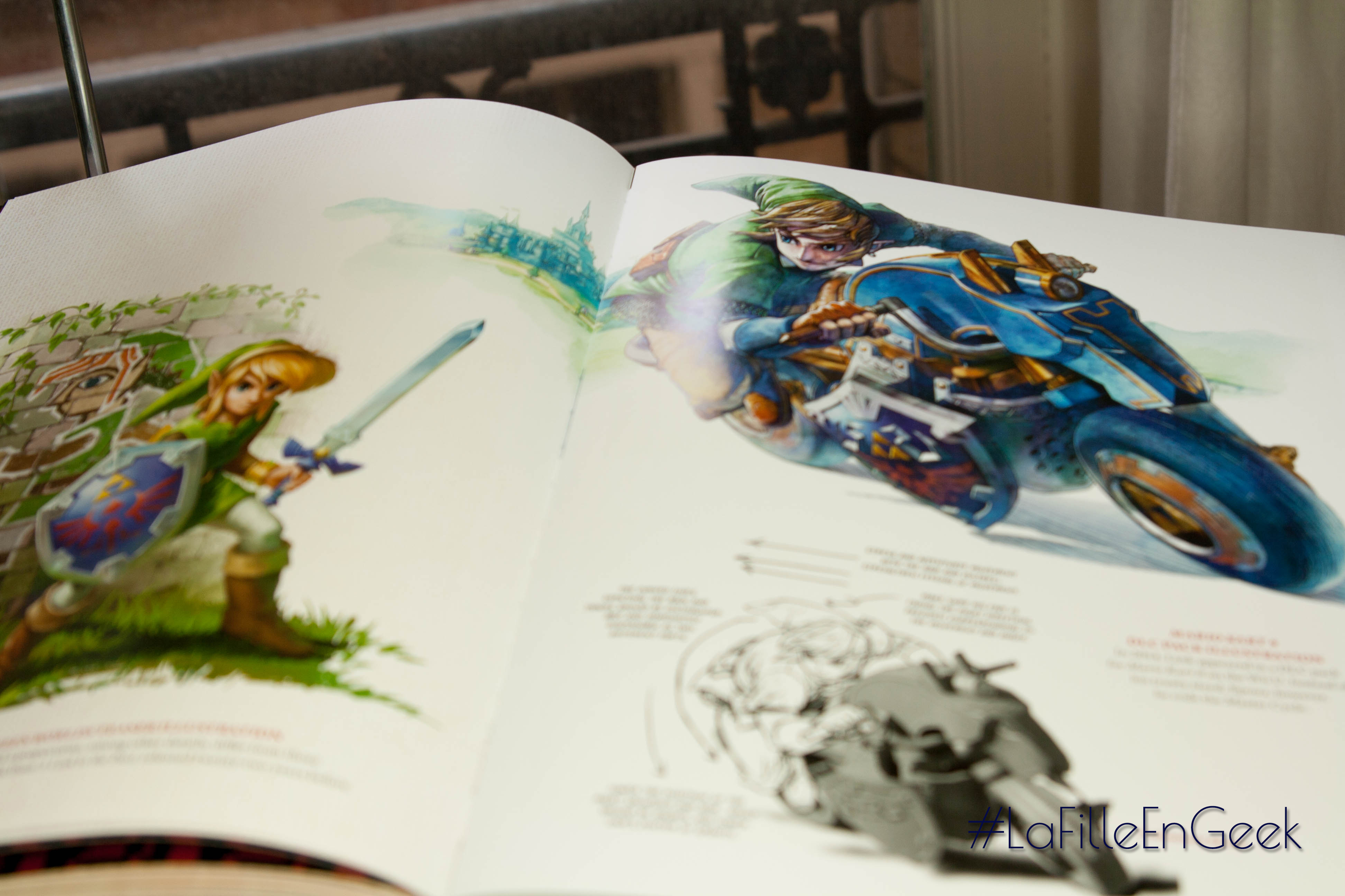 Livre Zelda Arts & Artifacts Fille Geek