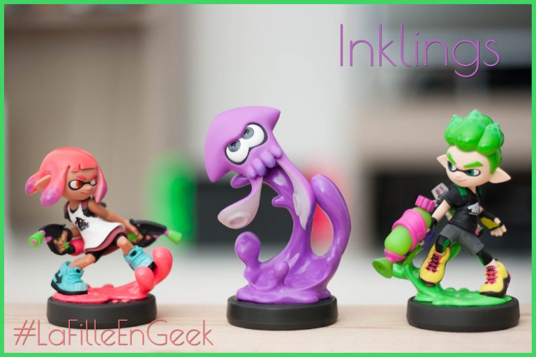 Amiibo Splatoon 2 : Inkboy, Inkgirl et Squid