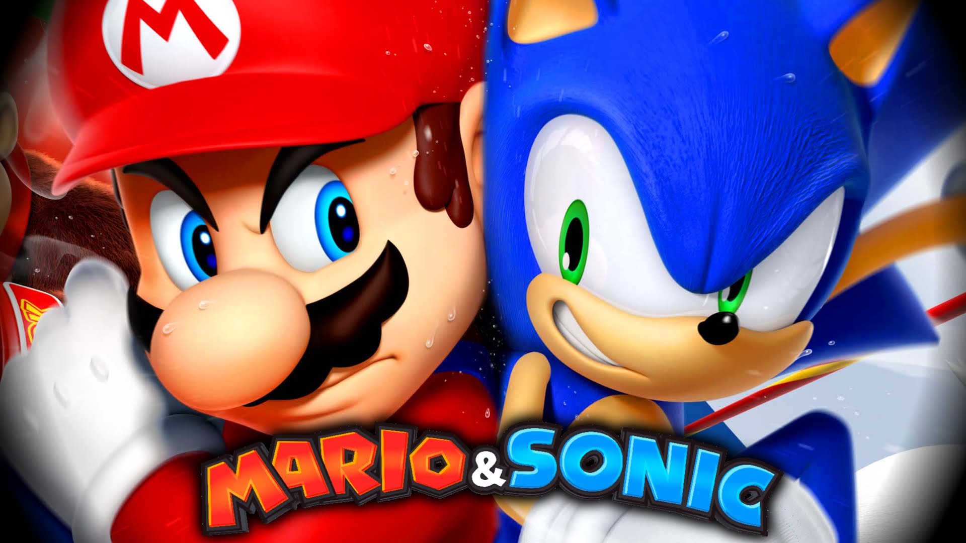 Mario et Sonic Fille Geek