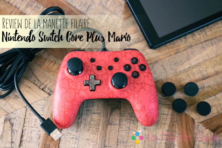 Review de la manette filaire Nintendo Switch Core plus