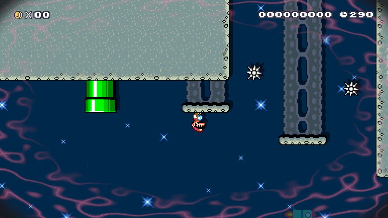 Super_Mario_Maker_2_A_Strange_Upside_Down Fille Geek