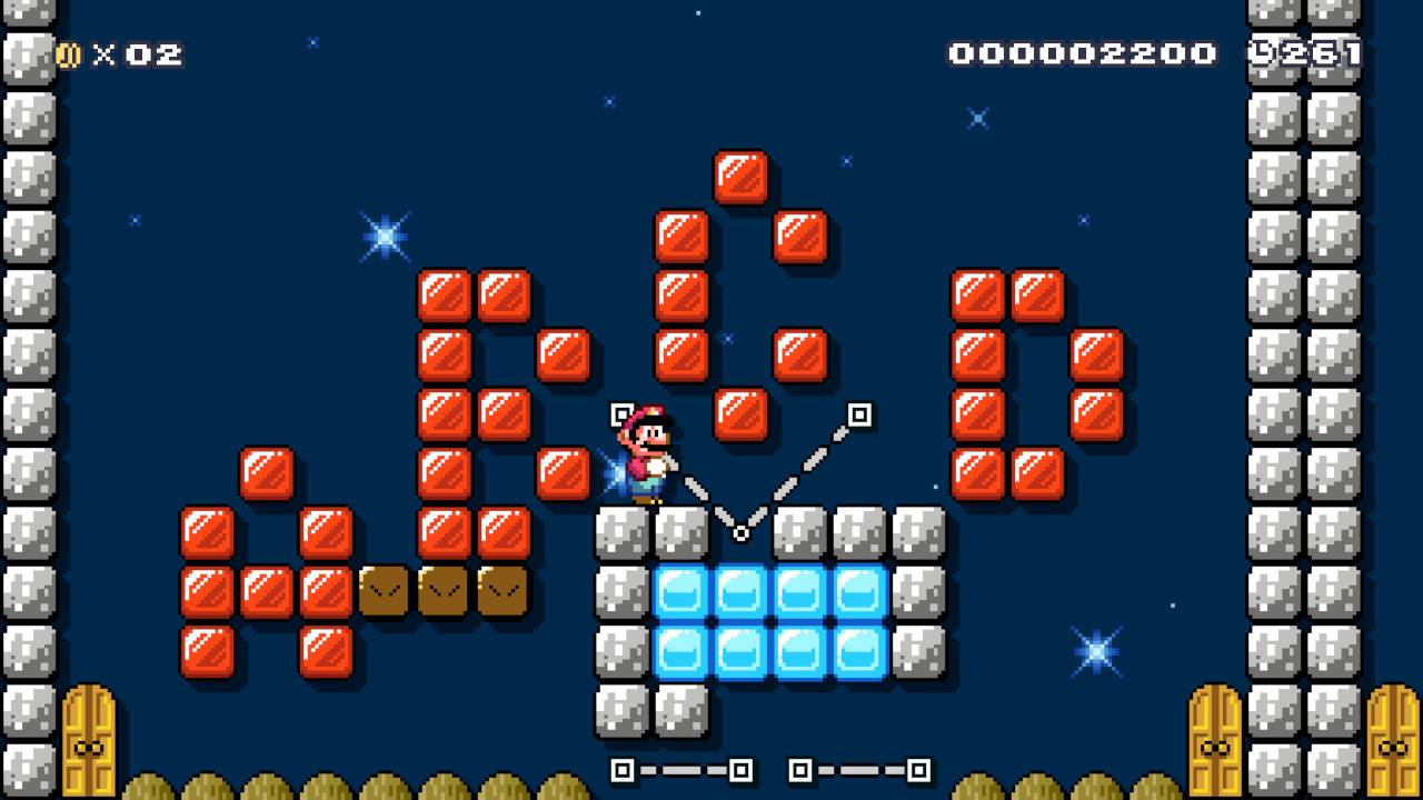 Super_Mario_Maker_2_A_Strange_Upside_Down Fille Geek